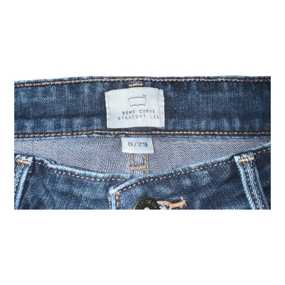 | levi’s | Vintage Women's Demi Curve Straight Leg Jeans 8/29 - Picture 5 of 6
